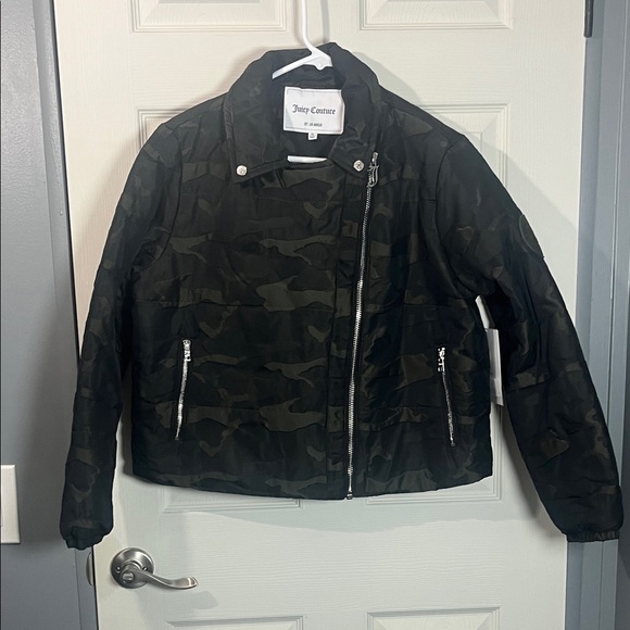 Juicy Couture Jackets & Blazers - Juicy Couture Camouflage Bomber Jacket